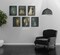 6 Piece Vintage Halloween Ghost Wall Art Victorian Gothic Canvas Prints Dark Academia Cute Candle Ghost Posters Unframed for Bedroom Living Room Home Decor